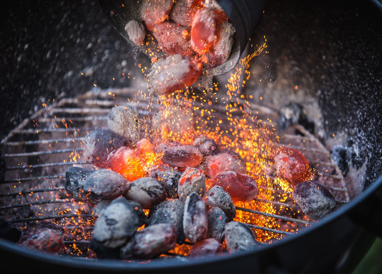 Charbon De Bois Fruitier Naturel Pour Grill - Combustion Rapide, Faible Fumée, Goût Authentique - Pour Barbecue Et Cheminée