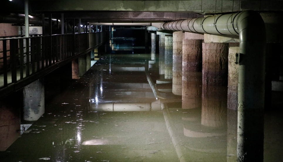 Bassin d’orage d’Arroyofresno, à Madrid. Source : mairie de Madrid.