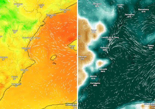 Barcelona, Valencia y Alicante deben prepararse para varias noches t&oacute;rridas: m&aacute;s de 25 &ordm;C en plena madrugada