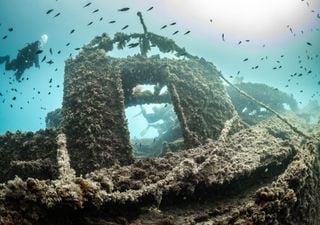 Barcos hundidos y cuevas submarinas, los secretos que esconde la Costa Cálida de Murcia