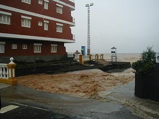 Barrancos y playas de Gran Canarias después de las lluvias del 23-24 enero de 2006