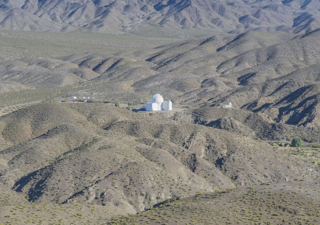 Observatorio astronómico en el Parque Nacional El Leoncito