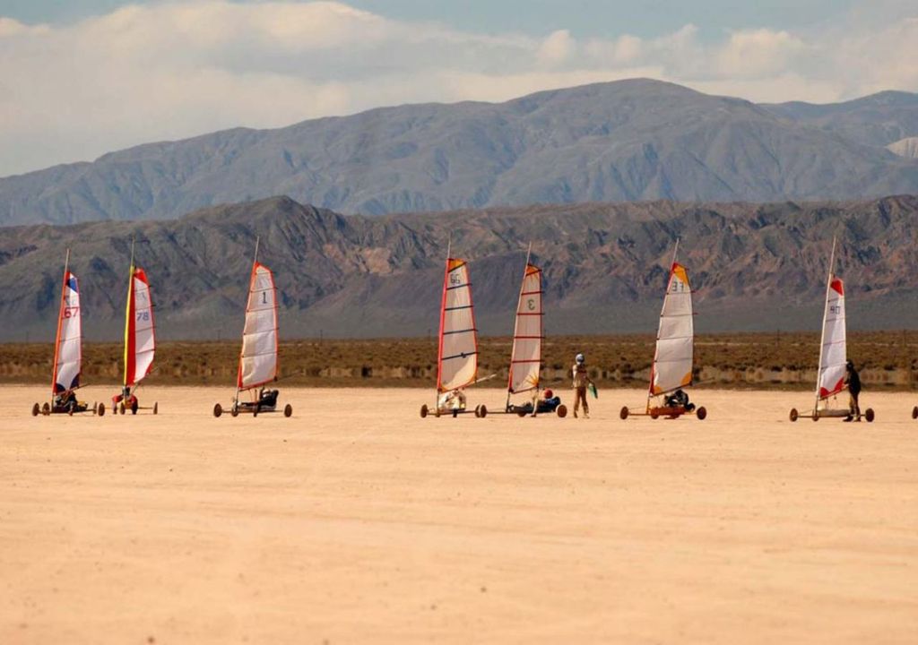 Land sailing en San Juan