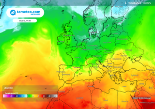 Octobre : bascule du flux au secteur nord dès mercredi en France : faut-il s'attendre à une chute des températures ?