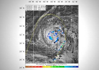 Base de datos de rayos y ciclones tropicales