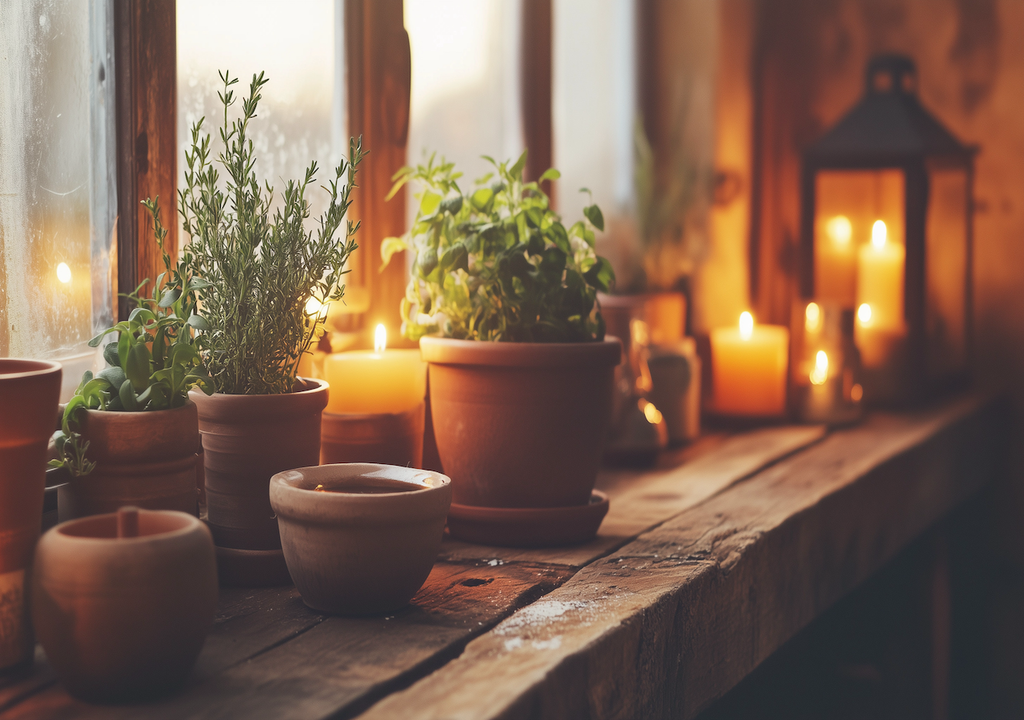 Basilikum, Licht, Kräuterpflege, Wohlfühlatmosphäre