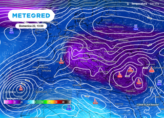 Battuta d'arresto per la primavera: domenica 22 irruzione di aria polare con freddo e piogge
