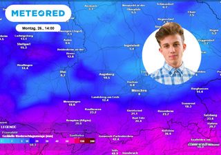 Warnung! Bayern droht ein Temperatursturz: Bodenfrost, stürmischer Wind und erste Schneeflocken ab 1000 m in den Alpen