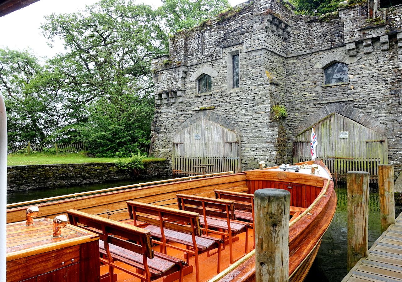 Beatrix Potter gem' Wray Castle in Cumbria is being restored, but
