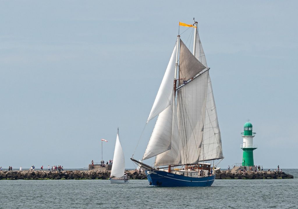 Historische Segler beeindrucken besonders mit ihrer Technik