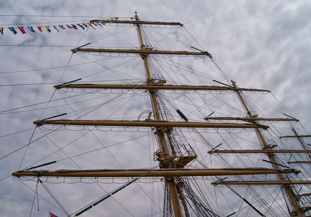 Großsegler besegeln auch heute noch die Weltmeere