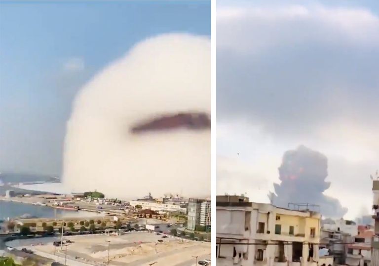 Nube de Wilson en Beirut Nube de Wilson en Beirut