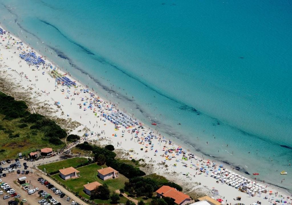 Spiaggia La Cinta, Itália Spiaggia La Cinta, Itália