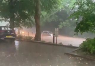 ‘Biblical’ storms bring a month’s rainfall to parts of London