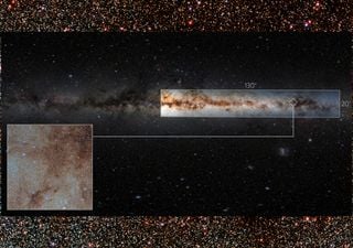 Biliões de objetos celestes revelados por gigantesca imagem da Via Láctea