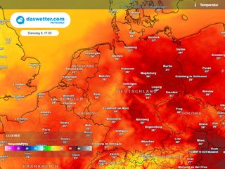 Blitze-Hitze in Deutschland: Die Meteored-Wetterkarten zeigen einen neuen Sommeranlauf! Klappt es diesmal?