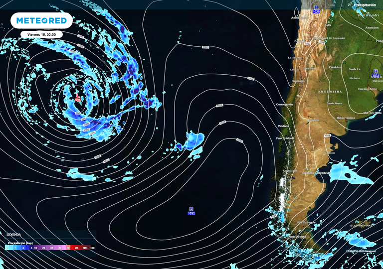 Bloqueo anticicl&oacute;nico en Chile: bajas temperaturas, menos lluvias y vaguada costera a la vista