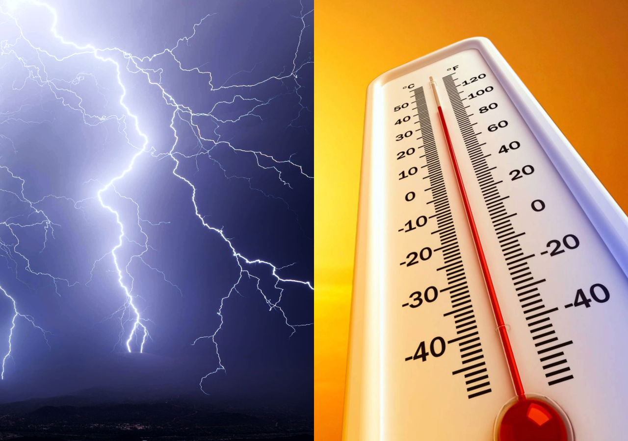El termómetro se mantiene alto y las tormentas se activan no sólo sobre el norte de Chile en los próximos días.