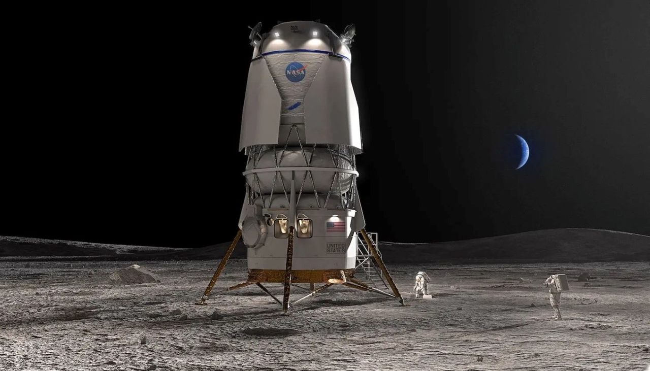 moonページ Programa Blue Moon de Jeff Bezos passa por testes cruciais da NASA