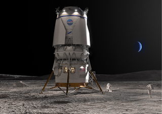 Batalla por la Luna: Blue Origin gana contrato con la NASA para construir un segundo modulo lunar