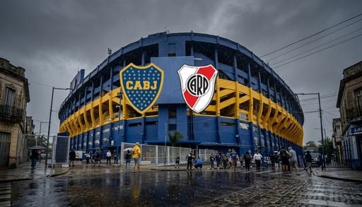 Pron&oacute;stico para el Supercl&aacute;sico con cambio de tiempo en La Bombonera: cu&aacute;l es la probabilidad de lluvia en el Boca-River