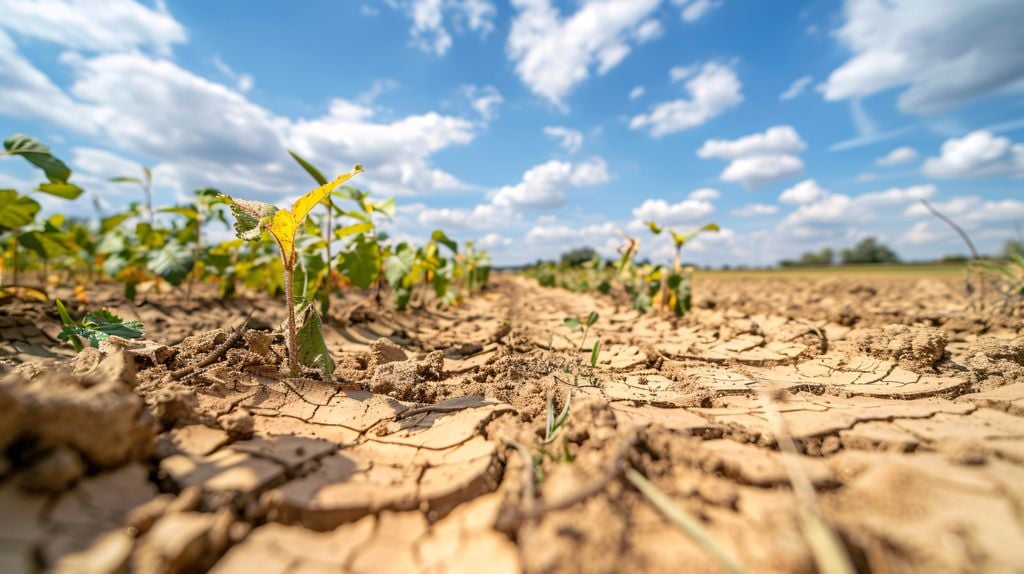 Dürre in Deutschland beeinträchtigt Landwirtschaft. Foto: ckybe