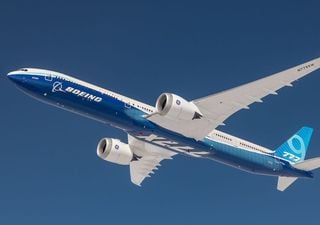 Dies ist die Boeing 777X, das größte neue Verkehrsflugzeug der Welt, das ab 2025 fliegen wird