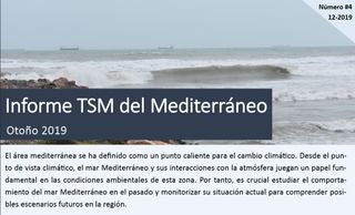 Boletín temperatura del mar Mediterráneo: Número 4 - 2019 otoño