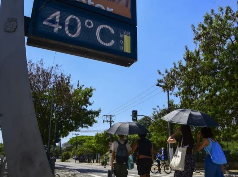 Bolha de calor traz temperaturas para a marca de 40&deg;C no inverno