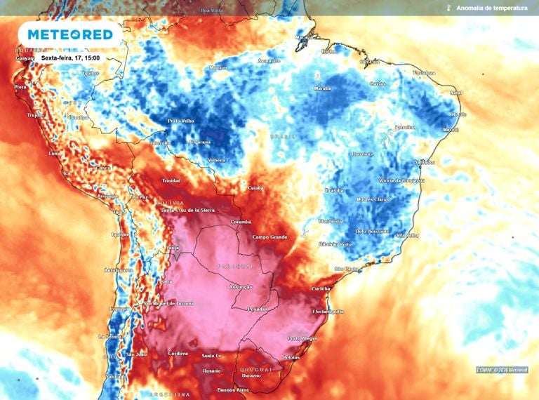Bolha de calor vai atingir 6 estados e trazer temperaturas 15&deg;C acima da m&eacute;dia