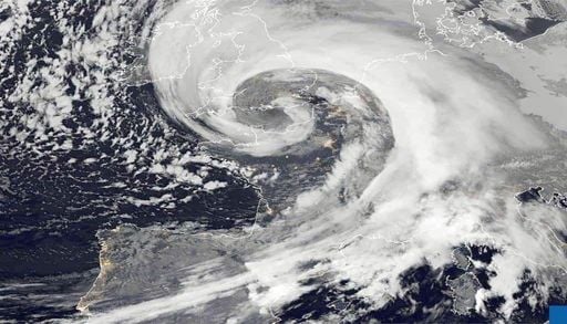 Bombas meteorol&oacute;gicas: &iquest;Qu&eacute; causa la ciclog&eacute;nesis explosiva? &iquest;Se est&aacute;n volviendo m&aacute;s intensas con el cambio clim&aacute;tico?