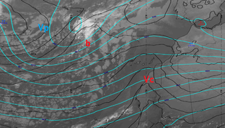 Borrasca canaria y singular ciclogénesis