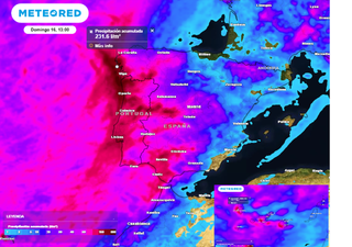 La borrasca Claudia se aproxima: días con temporal adverso, tormentas fuertes, lluvias abundantes, mala mar y calima
