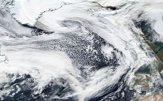 Borrasca de 930 hPa: una de las más profundas del Atlántico Norte