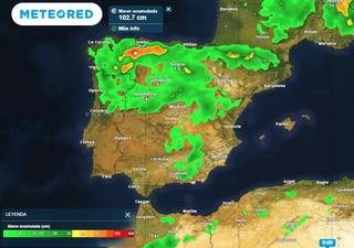 Tras el paso de Herminia viene una nueva borrasca bautizada como Ivo que dejará un fuerte descenso térmico y nevadas