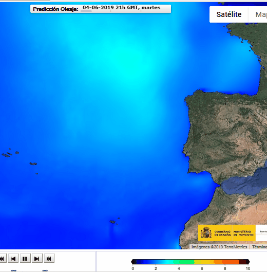 Borrasca profunda cerca de la Península a inicios de junio 2019: y III