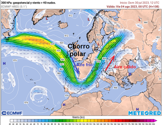 Borrascas otoñales atlánticas en pleno verano: cambio de tiempo temporal con entrada de norte