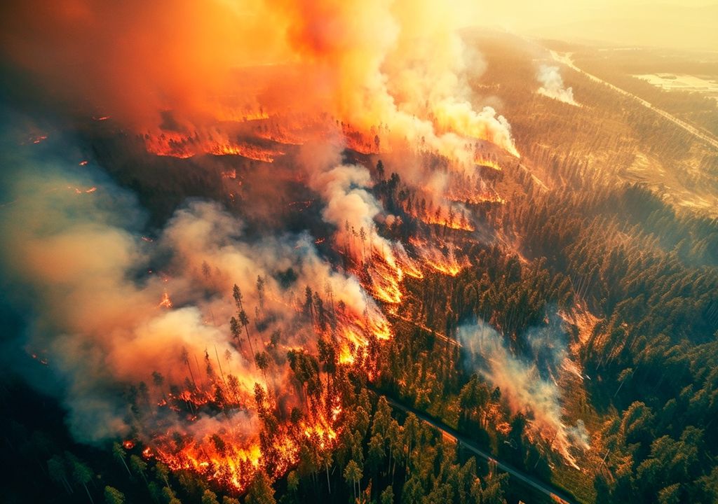 gran incendio forestal