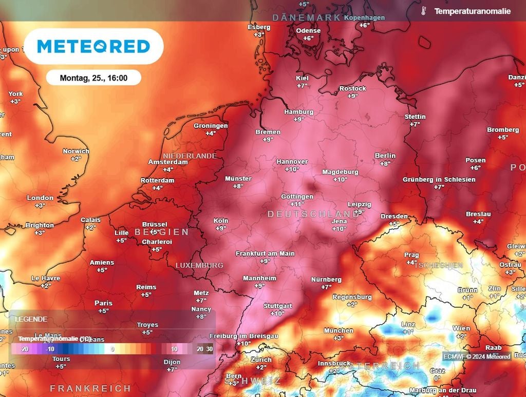 warm, deutschland, wetter