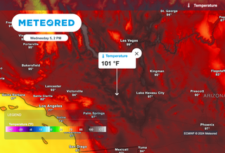 Bracing for the Blaze: A Strong Heat Wave Will Bring Triple Digit Temperatures for Western US