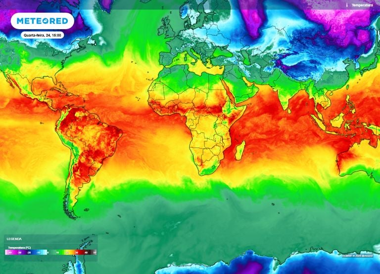 Brasil pode ser o pa&iacute;s mais quente na semana do Natal: bloqueio atmosf&eacute;rico causar&aacute; calor escaldante em 8 estados