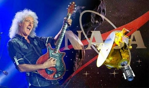 Brian May, guitarrista de la banda Queen y doctor en astrof&iacute;sica, colabor&oacute; ​​con la NASA en su primera misi&oacute;n a Plut&oacute;n