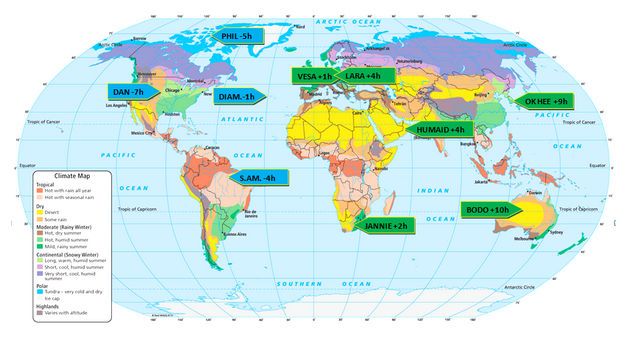 Briefing Meteorológico A Nivel Mundial