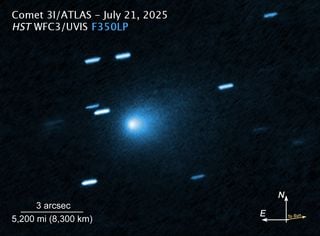 Los astrónomo sorprendidos del rápido aumento del brillo del cometa interestelar 3I/ATLAS ¿Qué le está ocurriendo?