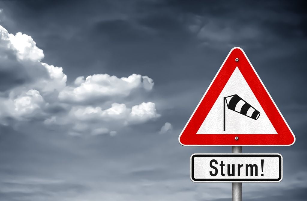 Sturm Am Donnerstag kann eine "trockene Kaltfront" für heftigen Sturm "aus dem Nichts" sorgen