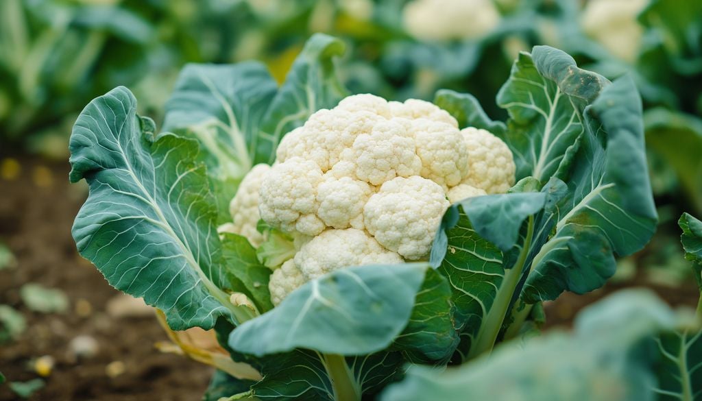 coliflor Antes de sembrar, conviene calcular no solo el tamaño de cada planta, sino también el rendimiento esperado.