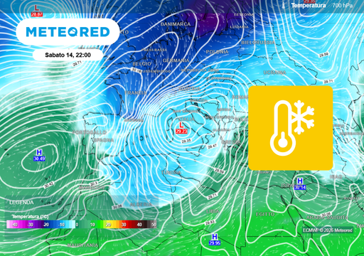 Meteo, confermato: sabato 14 febbraio irruzione di aria polare in Italia: crollo delle temperature