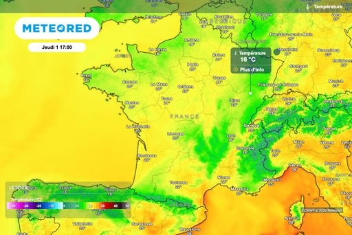 Brusque changement de masse d'air : les temp&eacute;ratures chutent en octobre ! Arriv&eacute;e du froid en France ?