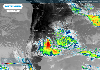 Buenos Aires bajo alerta amarilla del Servicio Meteorológico por tormentas fuertes esta noche de sábado 11 de octubre