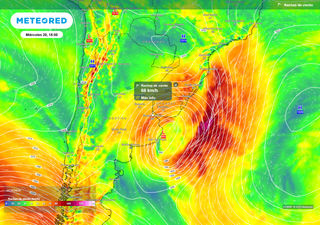 Buenos Aires bajo alerta por vientos fuertes: pronóstico extendido desde hoy miércoles 20 para los próximos días.